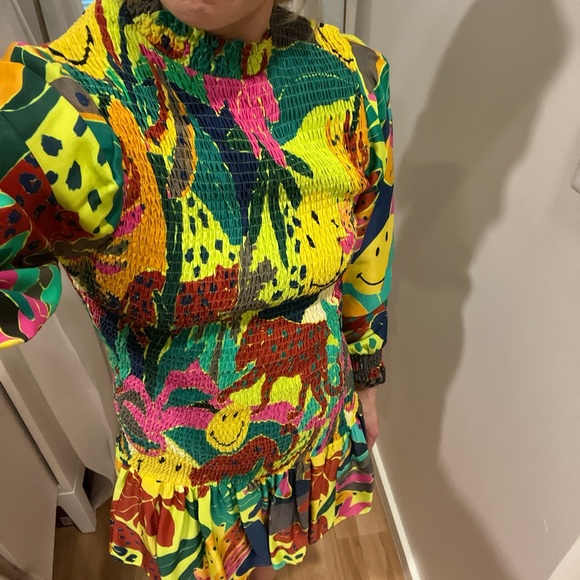 Farm Rio Colorful Dress - XS - Picture 2 of 6